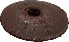 Cratex - 3/8" Diam x 1/16" Hole x 3/32" Thick, Surface Grinding Wheel - Silicon Carbide, Fine Grade, Rubber Bond, No Recess - Americas Industrial Supply