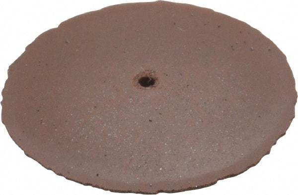 Cratex - 1" Diam x 1/16" Hole x 1/8" Thick, Surface Grinding Wheel - Silicon Carbide, Fine Grade, Rubber Bond, No Recess - Americas Industrial Supply