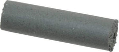 Cratex - 1/4" Max Diam x 7/8" Long, Cylinder, Rubberized Point - Coarse Grade, Silicon Carbide, 1/16" Arbor Hole, Unmounted - Americas Industrial Supply