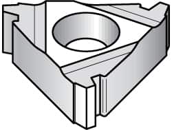 Kennametal - 22NR Internal Right Hand 5 Acme Laydown Threading Insert - Grade KC5025, TiAlN Coated Carbide, 12.7mm Inscribed Circle - Americas Industrial Supply