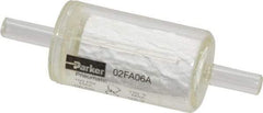 Parker - 1/4" Port, Coalescing Filter - 100 Max psi, 3.28" High - Americas Industrial Supply