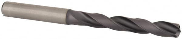Kennametal - 7.2mm 140° Solid Carbide Jobber Drill - TiAlN Finish, Right Hand Cut, Spiral Flute, Straight Shank, 91mm OAL, Standard Point - Americas Industrial Supply