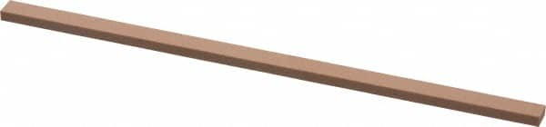 Made in USA - 400 Grit Aluminum Oxide Rectangular Polishing Stone - Super Fine Grade, 1/4" Wide x 6" Long x 1/8" Thick - Americas Industrial Supply