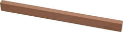 Made in USA - 180 Grit Aluminum Oxide Rectangular Polishing Stone - Very Fine Grade, 1/2" Wide x 6" Long x 1/4" Thick - Americas Industrial Supply