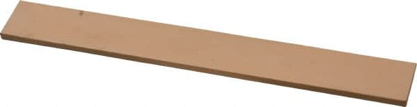 Made in USA - 600 Grit Aluminum Oxide Rectangular Polishing Stone - Super Fine Grade, 3/4" Wide x 6" Long x 1/8" Thick - Americas Industrial Supply
