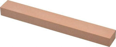 Made in USA - 320 Grit Aluminum Oxide Rectangular Polishing Stone - Extra Fine Grade, 3/4" Wide x 6" Long x 1/2" Thick - Americas Industrial Supply