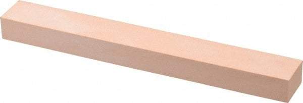 Made in USA - 400 Grit Aluminum Oxide Rectangular Polishing Stone - Super Fine Grade, 3/4" Wide x 6" Long x 1/2" Thick - Americas Industrial Supply