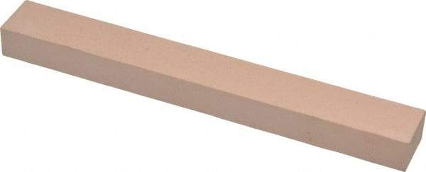 Made in USA - 600 Grit Aluminum Oxide Rectangular Polishing Stone - Super Fine Grade, 3/4" Wide x 6" Long x 1/2" Thick - Americas Industrial Supply