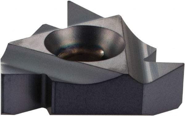 Iscar - 22IR Internal Right Hand 7-5 Partial Profile 60° Laydown Threading Insert - Grade IC908, TiAlN Coated Carbide, 12.7mm Inscribed Circle - Americas Industrial Supply