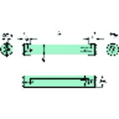 CXS-A075-04-06 Cylindrical Shank With Flat To CoroTurn® XS Double-Ended Adaptor - Americas Industrial Supply