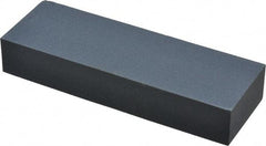 Norton - 6" Long x 2" Wide x 1" Thick, Silicon Carbide Sharpening Stone - Rectangle, Fine Grade - Americas Industrial Supply
