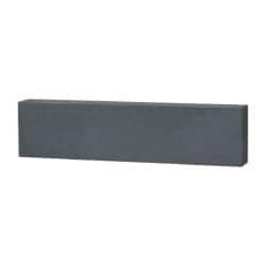 Made in USA - 8" Long x 2" Wide x 1" Thick, Silicon Carbide Sharpening Stone - Rectangle, Medium Grade - Americas Industrial Supply