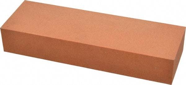 Made in USA - 6" Long x 2" Wide x 1" Thick, Aluminum Oxide Sharpening Stone - Rectangle, Fine Grade - Americas Industrial Supply