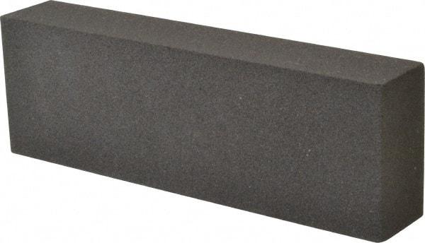 Made in USA - 6" Long x 2" Wide x 1" Thick, Aluminum Oxide Sharpening Stone - Rectangle, Coarse Grade - Americas Industrial Supply