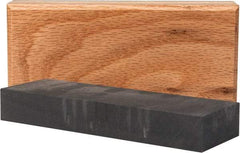 Made in USA - 6" Long x 2" Wide x 3/4" Thick, Novaculite Sharpening Stone - Rectangle, Extra Fine Grade - Americas Industrial Supply