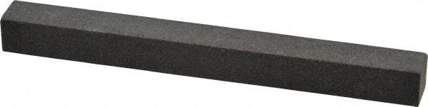 Made in USA - 4" Long x 3/8" Wide x 3/8" Thick, Aluminum Oxide Sharpening Stone - Square, Coarse Grade - Americas Industrial Supply