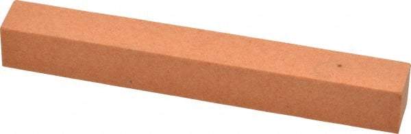 Made in USA - 4" Long x 1/2" Wide x 1/2" Thick, Aluminum Oxide Sharpening Stone - Square, Fine Grade - Americas Industrial Supply
