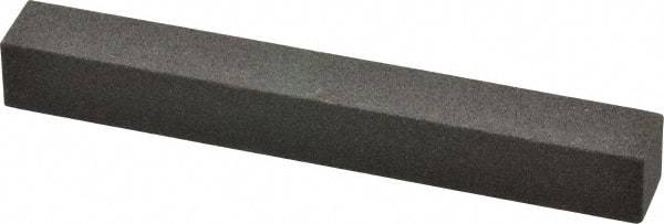 Made in USA - 4" Long x 1/2" Wide x 1/2" Thick, Aluminum Oxide Sharpening Stone - Square, Coarse Grade - Americas Industrial Supply
