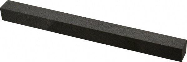 Made in USA - 6" Long x 1/2" Wide x 1/2" Thick, Aluminum Oxide Sharpening Stone - Square, Coarse Grade - Americas Industrial Supply