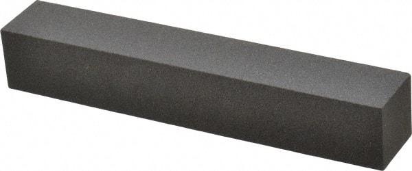 Made in USA - 6" Long x 1" Wide x 1" Thick, Aluminum Oxide Sharpening Stone - Square, Coarse Grade - Americas Industrial Supply