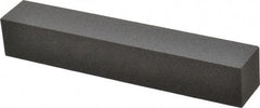 Made in USA - 6" Long x 1" Wide x 1" Thick, Aluminum Oxide Sharpening Stone - Square, Coarse Grade - Americas Industrial Supply