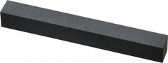 Made in USA - 3" Long x 3/8" Wide x 3/8" Thick, Novaculite Sharpening Stone - Square, Ultra Fine Grade - Americas Industrial Supply