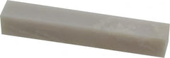 Made in USA - 3" Long x 1/2" Wide x 1/2" Thick, Novaculite Sharpening Stone - Square, Ultra Fine Grade - Americas Industrial Supply