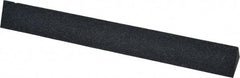 Made in USA - 4" Long x 1/2" Wide x 1/2" Thick, Silicon Carbide Sharpening Stone - Triangle, Medium Grade - Americas Industrial Supply