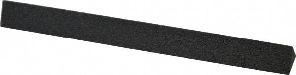 Made in USA - 4" Long x 3/8" Wide x 3/8" Thick, Aluminum Oxide Sharpening Stone - Triangle, Coarse Grade - Americas Industrial Supply