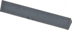 Made in USA - 3" Long x 1/2" Wide x 1/2" Thick, Novaculite Sharpening Stone - Triangle, Ultra Fine Grade - Americas Industrial Supply