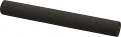 Made in USA - 4" Long x 1/2" Diam x 1/2" Thick, Aluminum Oxide Sharpening Stone - Round, Coarse Grade - Americas Industrial Supply