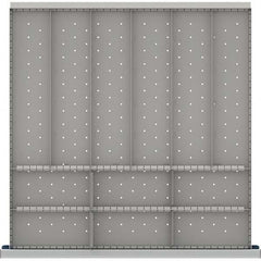 LISTA - 12-Compartment Drawer Divider Layout for 3.15" High Drawers - Americas Industrial Supply