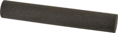 Made in USA - 6" Long x 1" Diam x 1" Thick, Aluminum Oxide Sharpening Stone - Round, Coarse Grade - Americas Industrial Supply