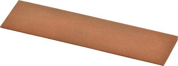 Made in USA - 4" Long x 1" Wide x 1/8" Thick, Aluminum Oxide Sharpening Stone - Knife, Fine Grade - Americas Industrial Supply