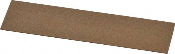 Made in USA - 4" Long x 1" Wide x 1/8" Thick, Aluminum Oxide Sharpening Stone - Knife, Medium Grade - Americas Industrial Supply