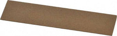 Made in USA - 4" Long x 1" Wide x 1/8" Thick, Aluminum Oxide Sharpening Stone - Knife, Medium Grade - Americas Industrial Supply