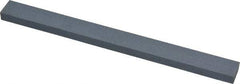 Norton - 320 Grit Silicon Carbide Rectangular Polishing Stone - Extra Fine Grade, 1/2" Wide x 6" Long x 1/4" Thick - Americas Industrial Supply