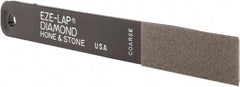 Eze Lap - Coarse, 2" Length of Cut, Single End Diamond Hone - 250 Grit, 3/4" Wide x 3/16" High - Americas Industrial Supply