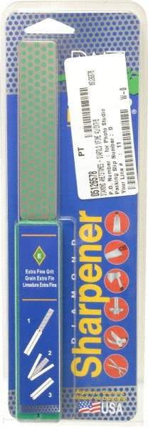 DMT - Extra Fine Grade, Diamond Whetsone Sharpener - 9 Micron, Diamond Area 4.3" Long x 1" Wide, 9-1/2" Open Length, 5" Closed Length - Americas Industrial Supply