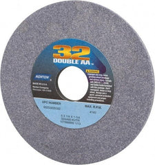 Norton - 6" Diam x 1-1/4" Hole x 1/4" Thick, K Hardness, 80 Grit Surface Grinding Wheel - Aluminum Oxide, Type 1, Medium Grade, 4,140 Max RPM, Vitrified Bond, No Recess - Americas Industrial Supply