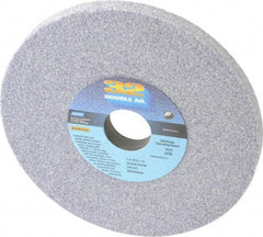 Norton - 7" Diam x 1-1/4" Hole x 1/2" Thick, H Hardness, 46 Grit Surface Grinding Wheel - Aluminum Oxide, Type 1, Coarse Grade, 3,600 Max RPM, Vitrified Bond, No Recess - Americas Industrial Supply