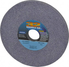 Norton - 7" Diam x 1-1/4" Hole x 1/2" Thick, I Hardness, 46 Grit Surface Grinding Wheel - Aluminum Oxide, Type 1, Coarse Grade, 3,600 Max RPM, Vitrified Bond, No Recess - Americas Industrial Supply