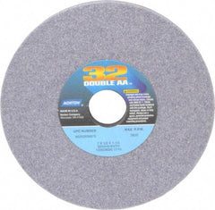 Norton - 7" Diam x 1-1/4" Hole x 1/2" Thick, K Hardness, 46 Grit Surface Grinding Wheel - Aluminum Oxide, Type 1, Coarse Grade, 3,600 Max RPM, Vitrified Bond, No Recess - Americas Industrial Supply