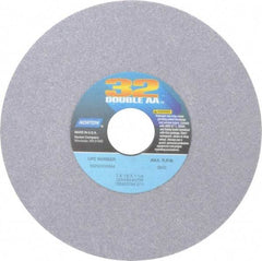 Norton - 7" Diam x 1-1/4" Hole x 1/2" Thick, K Hardness, 80 Grit Surface Grinding Wheel - Aluminum Oxide, Type 1, Medium Grade, 3,600 Max RPM, Vitrified Bond, No Recess - Americas Industrial Supply