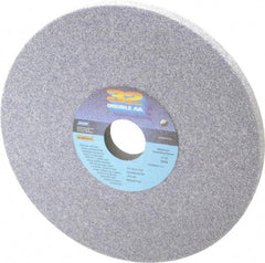 Norton - 8" Diam x 1-1/4" Hole x 1/2" Thick, H Hardness, 46 Grit Surface Grinding Wheel - Aluminum Oxide, Type 1, Coarse Grade, 3,105 Max RPM, Vitrified Bond, No Recess - Americas Industrial Supply