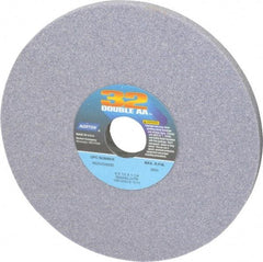 Norton - 8" Diam x 1-1/4" Hole x 1/2" Thick, J Hardness, 60 Grit Surface Grinding Wheel - Aluminum Oxide, Type 1, Medium Grade, 3,600 Max RPM, Vitrified Bond, No Recess - Americas Industrial Supply