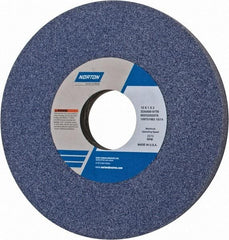 Norton - 12" Diam x 3" Hole x 1" Thick, I Hardness, 60 Grit Surface Grinding Wheel - Aluminum Oxide, Type 1, Medium Grade, 2,070 Max RPM, Vitrified Bond, No Recess - Americas Industrial Supply