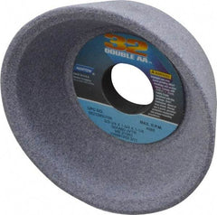 Norton - 5" Diam, 1-1/4" Hole Size, 1-3/4" Overall Thickness, 60 Grit, Type 11 Tool & Cutter Grinding Wheel - Medium Grade, Aluminum Oxide, K Hardness, Vitrified Bond, 4,585 RPM - Americas Industrial Supply