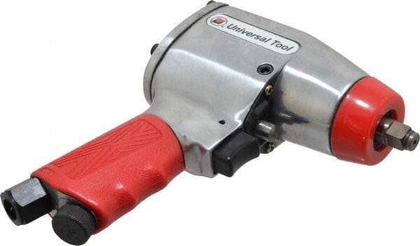 Universal Tool - 3/8" Drive, 10,000 RPM, 75 Ft/Lb Torque Impact Wrench - Pistol Grip Handle, 7.5 CFM, 90 psi, 1/4" NPT Inlet - Americas Industrial Supply