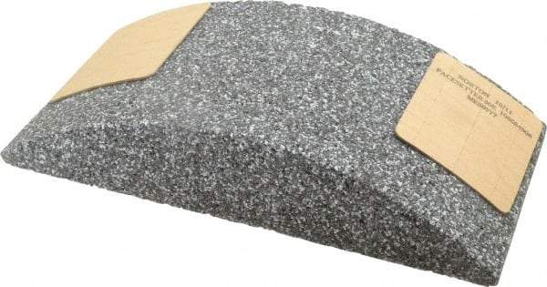 Norton - 11-1/4" Wide x 6" High x 2-1/4" Thick Grinding Segment - 30 Grit, Hardness E, Blue Print No. ME30777 - Americas Industrial Supply